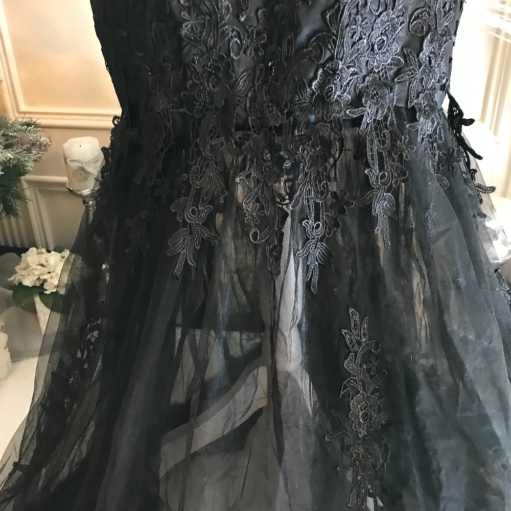 Formal evening Ball Mermaid Prom dress gown - Picture 4 of 14